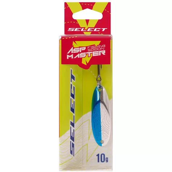 Блешня-кастмастер Select AspMaster 10.0g 45mm, колір: GSMB, Розмір/Вага: 10g/45mm, Колір блешні: GSMB, фото , изображение 2